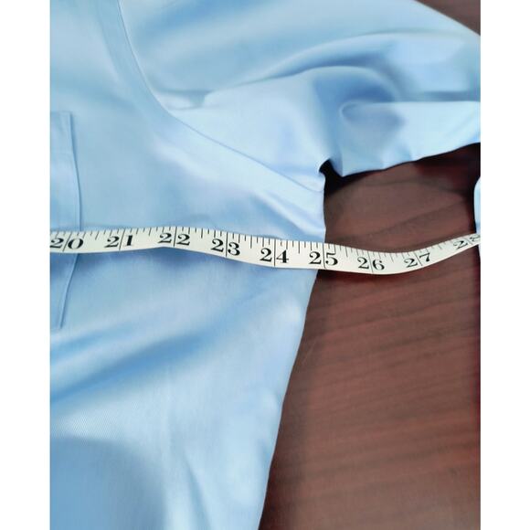 Donald Trump Signature Collection Dress Shirt Men's Sz 17 (36/37) Blue Button Up - Picture 6 of 11